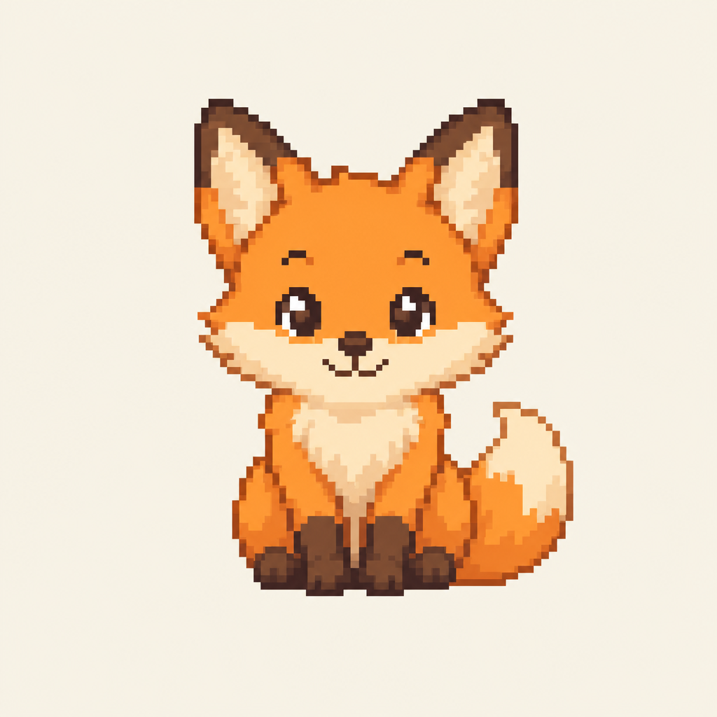 Pixel fox